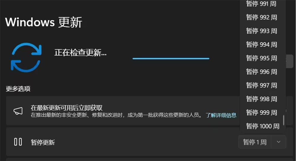 修改注册表：实现“永久”禁用windows系统更新